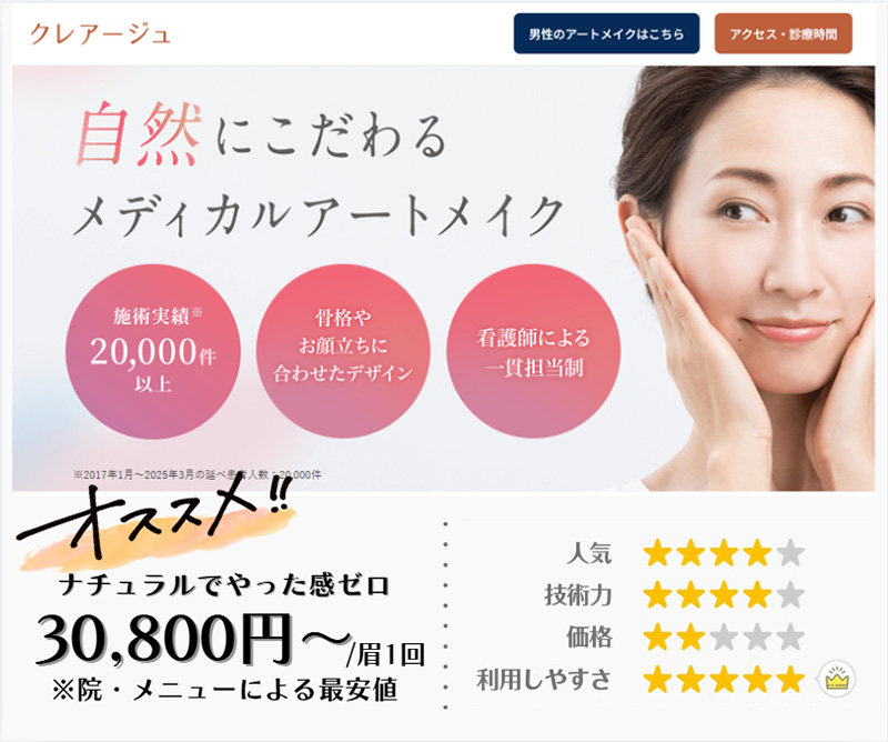 クレアージュ安い